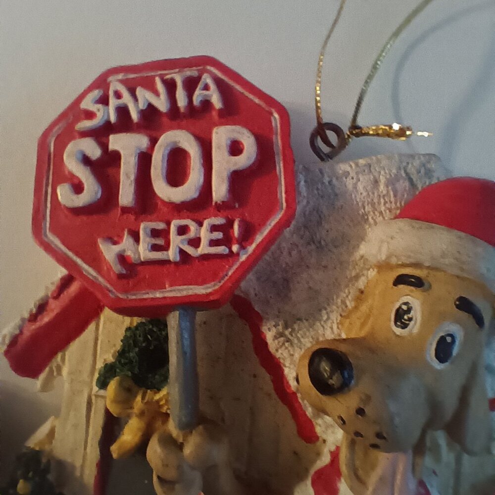 3 PC Dog Christmas Ornaments NWOT - Picture 6 of 7